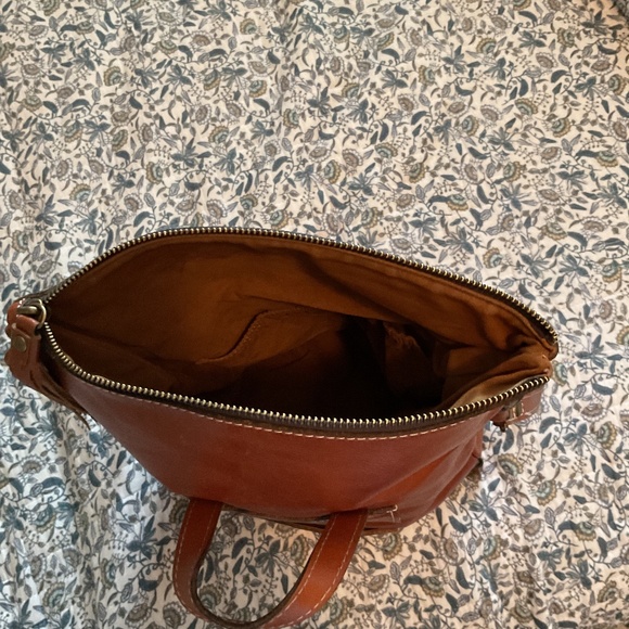 Patricia Nash convertible leather backpack purse.